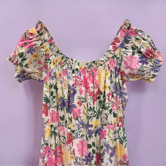 NWT ASTR the Label Women's Off the Shoulder Floral Maxi Dress - Picture 5 of 7